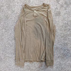 AEO - American Eagle Outfitters - Green - Henley